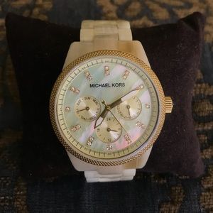 Michael Kors MK 5039 Jetset Mother of Pearl Watch